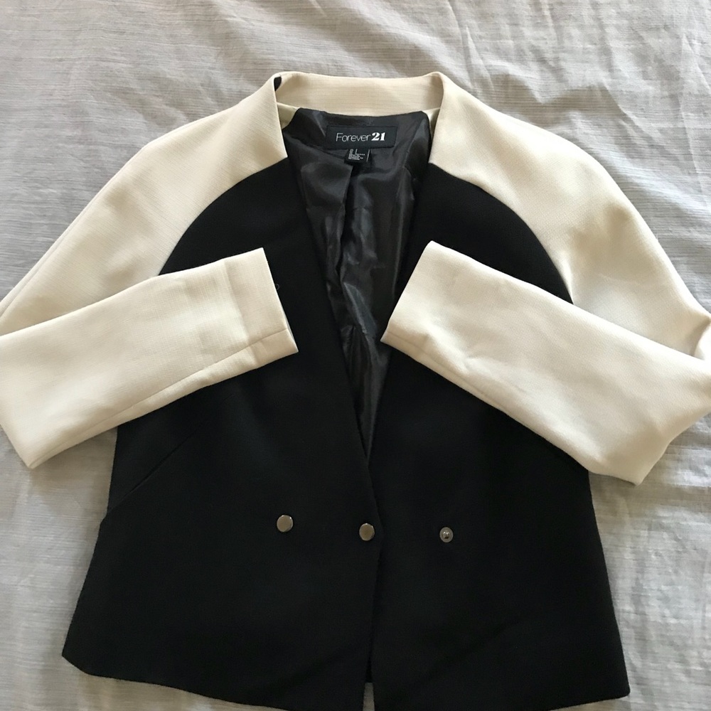 Forever 21 color block blazer